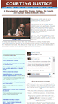 Mobile Screenshot of courtingjustice.com